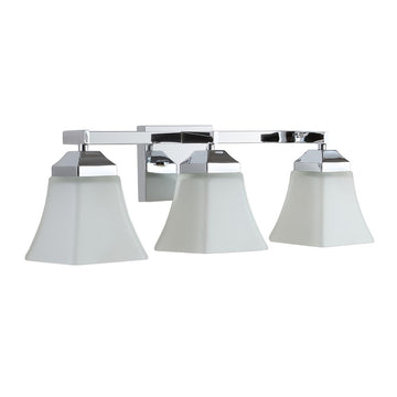 Staunton Iron/Glass Modern Cottage LED Vanity Light